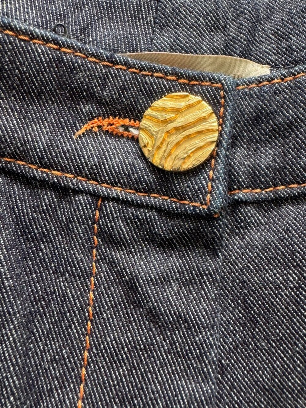 Roberto Cavalli Class Y2K Grail Vintage Low Rise Denim Jeans IT 44/US 8/10 - Picture 9 of 10